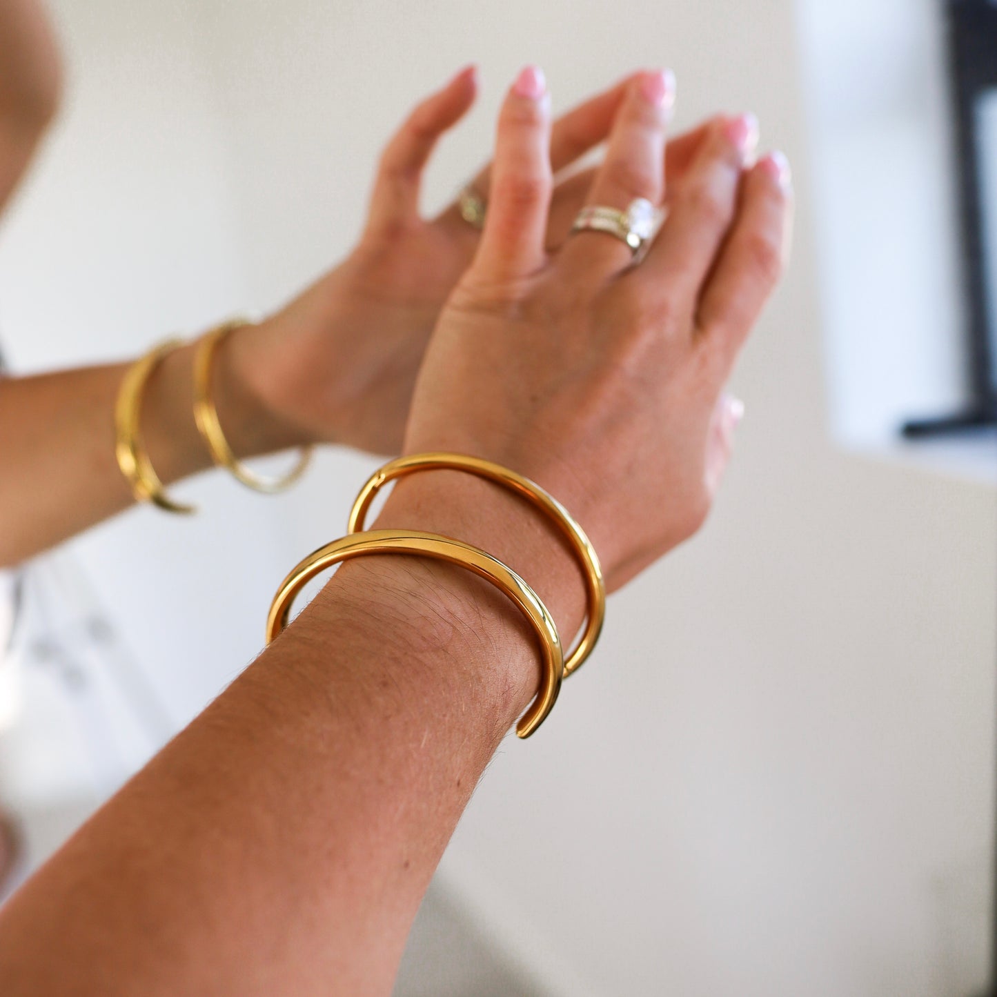 Large Open Cuff Bangle