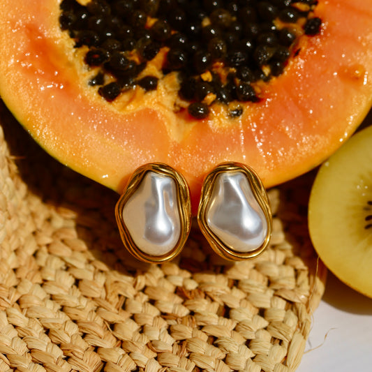 Sicily Pearl Earrings