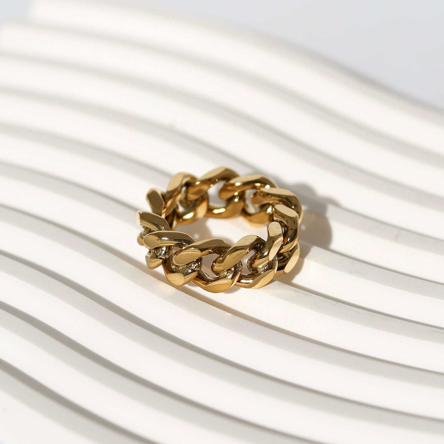 Sophia Chain Ring - Bold