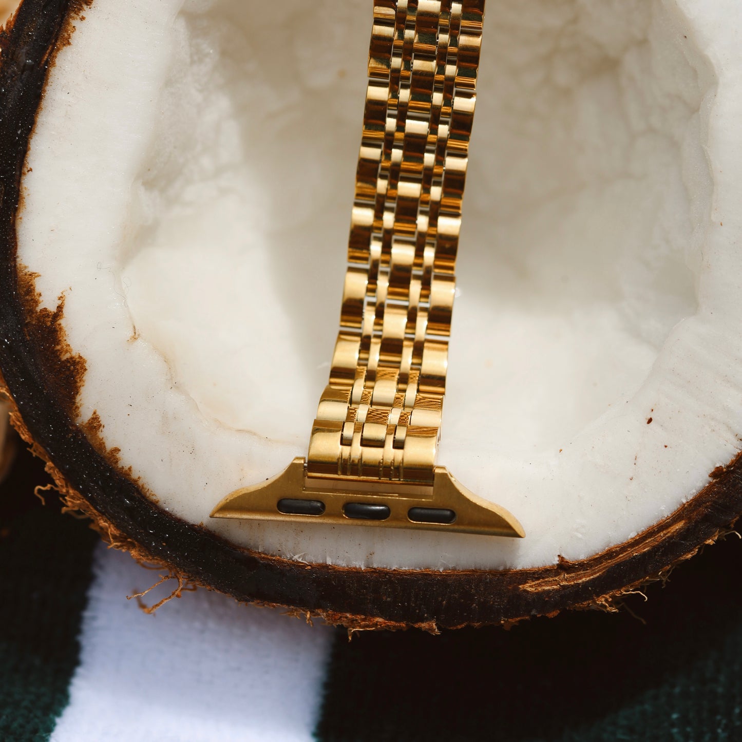 Gold Metals Apple Watch strap