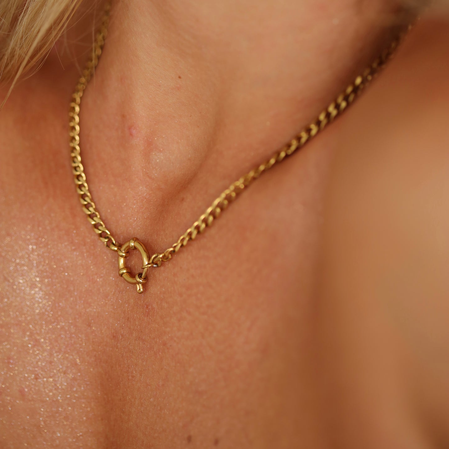 Leo cuban link necklace
