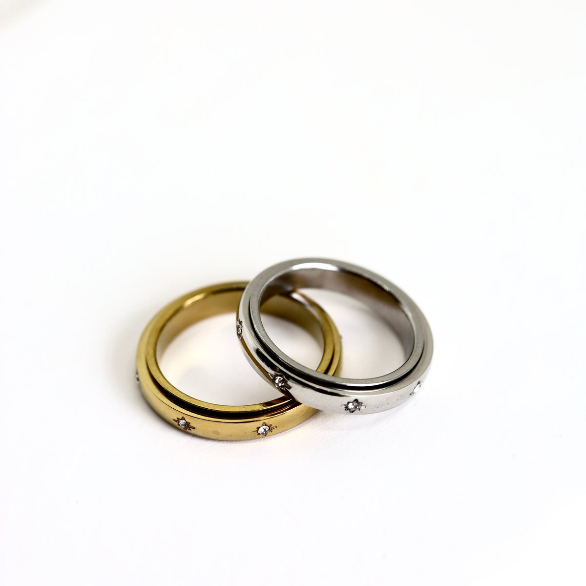 The Orbit Fidget Spinner Ring