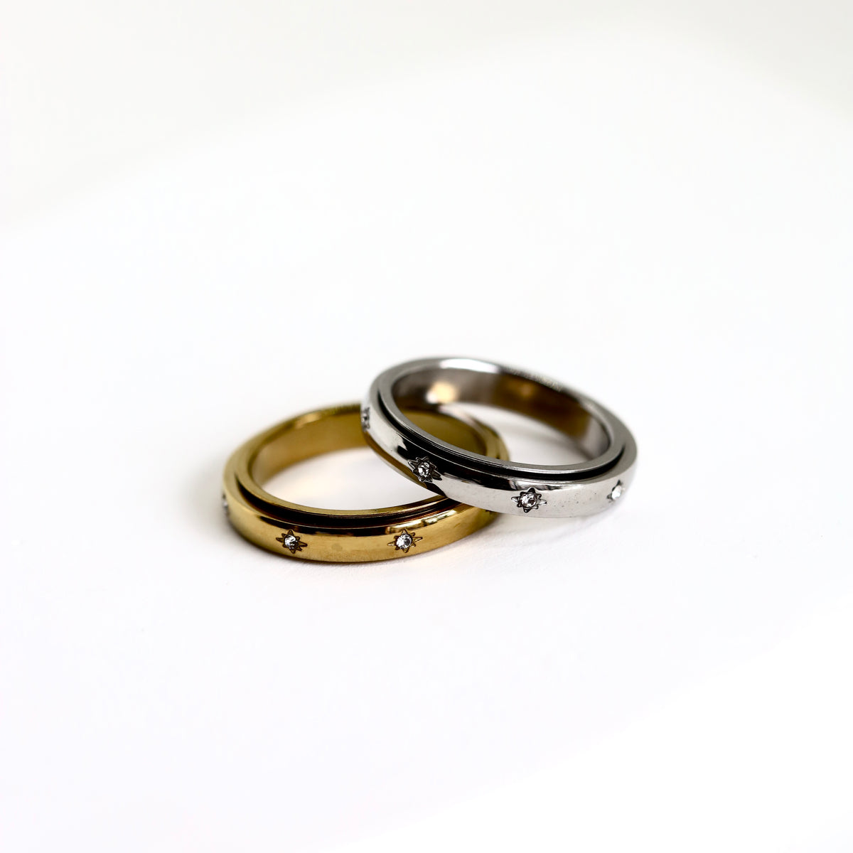 The Orbit Fidget Spinner Ring