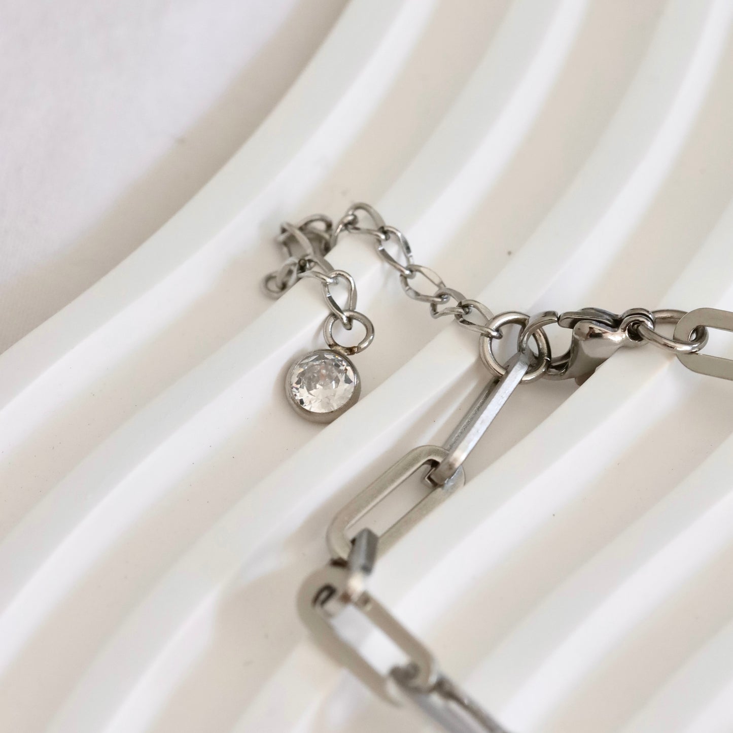 Haven CZ Chain Bracelet