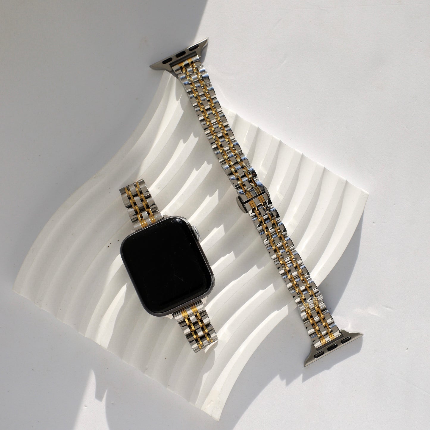 Mixed Metals Apple Watch Strap