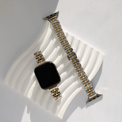 Mixed Metals Apple Watch Strap