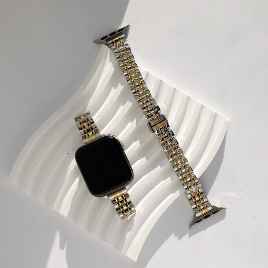 Mixed Metals Apple Watch Strap