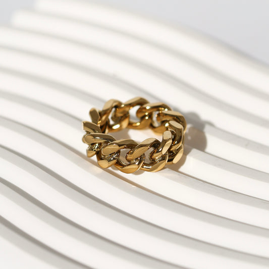 Sophia Chain Ring - Bold