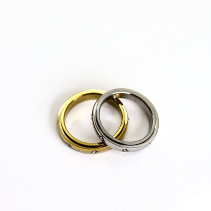 The Orbit Fidget Spinner Ring