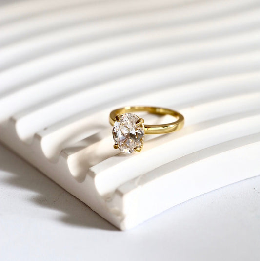 925 sterling silver CZ Ring