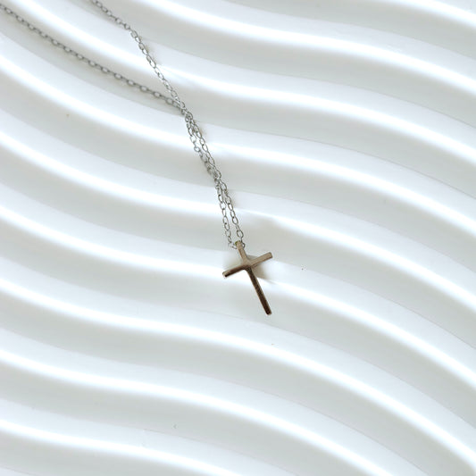 Silver Cross Necklace