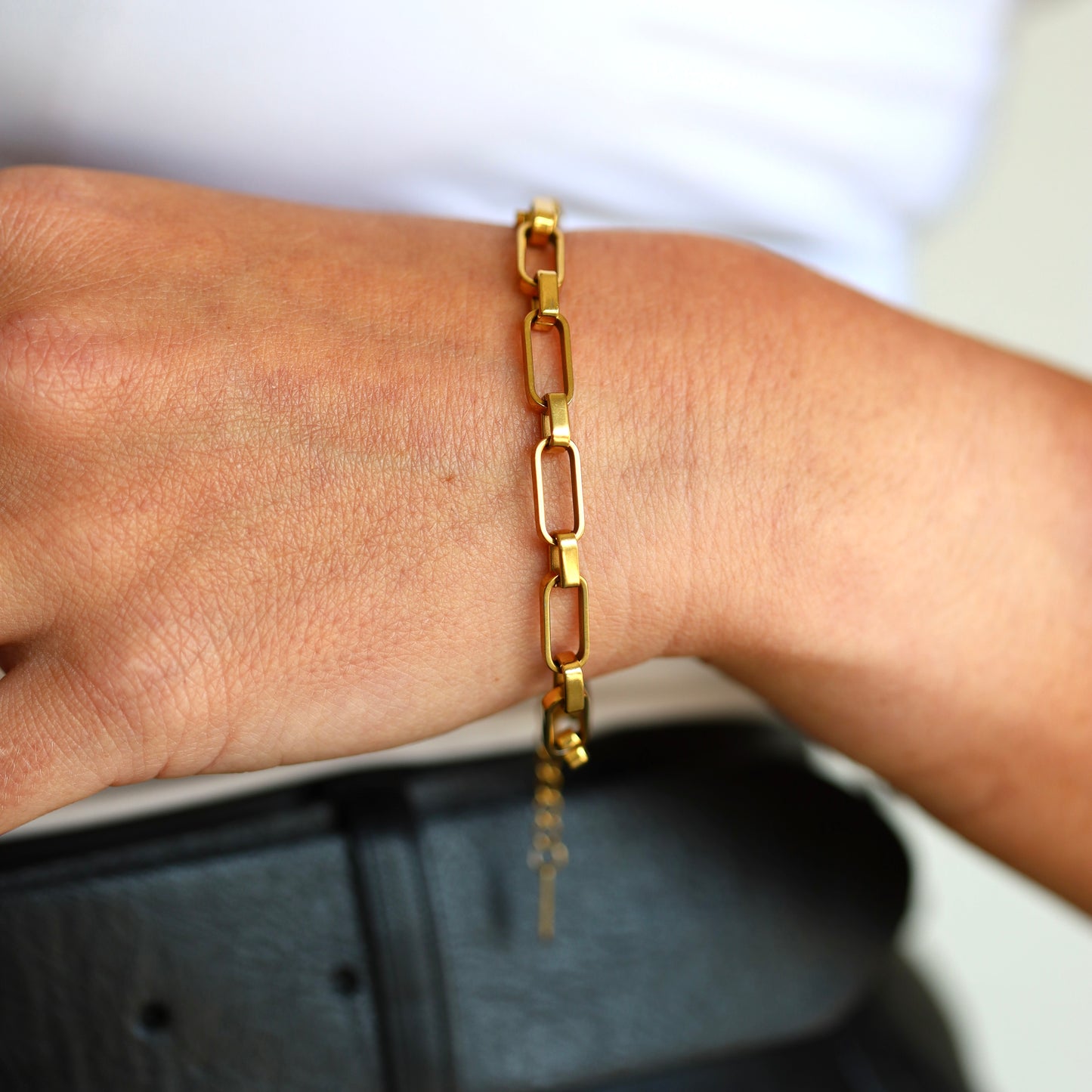 Leah Chunky Chain Bracelet