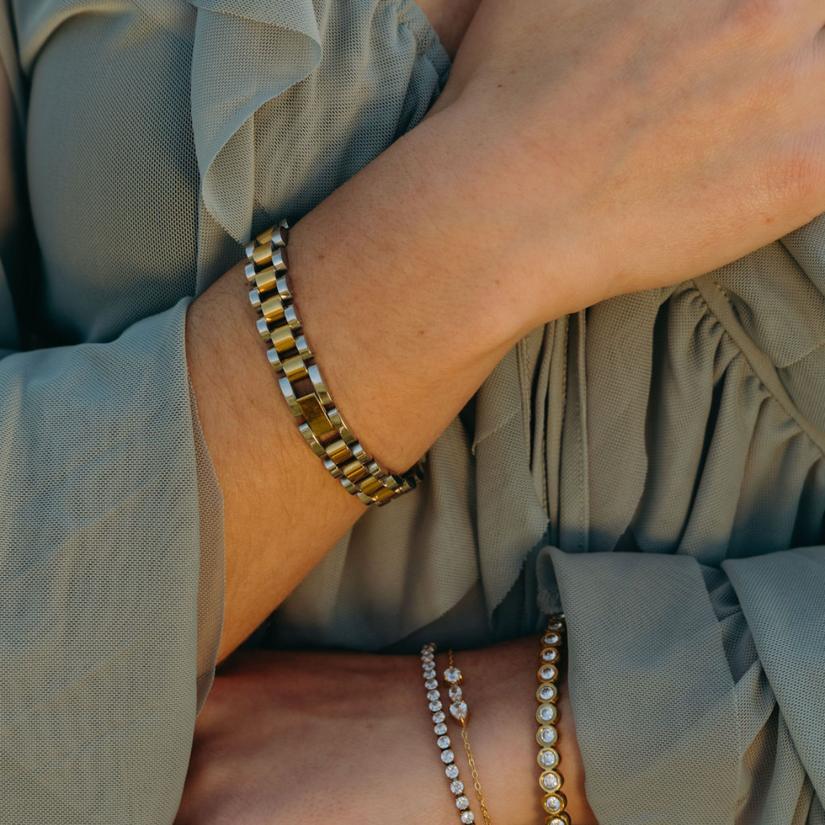 Sophia Mixed Metal Bracelet