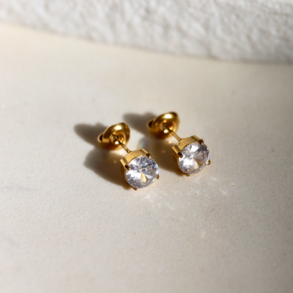 Zuri CZ Stud Earring