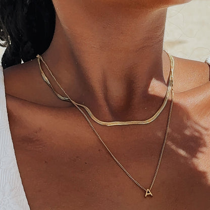 Initial Pendant Necklace