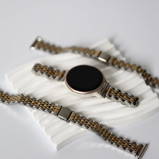 Mixed Metal Garmin Watch Strap