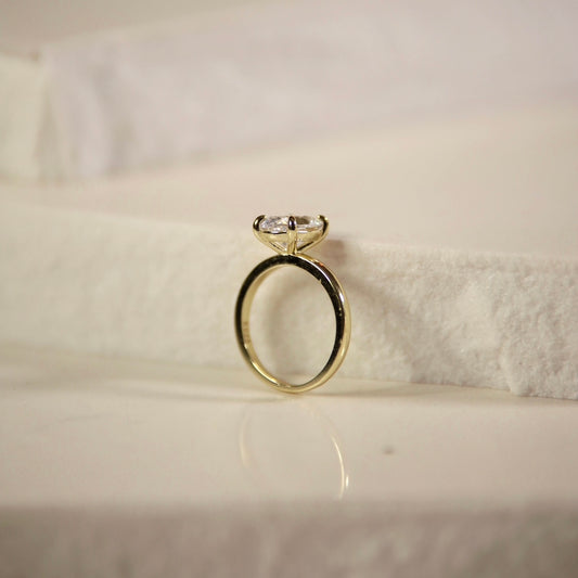 925 sterling silver CZ Ring