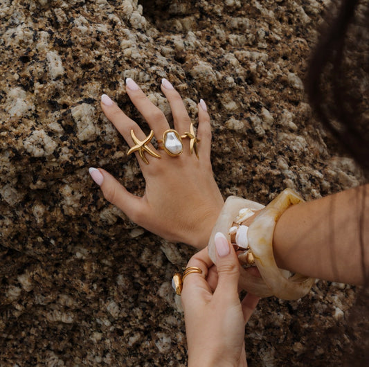 Sicily Pearl Ring