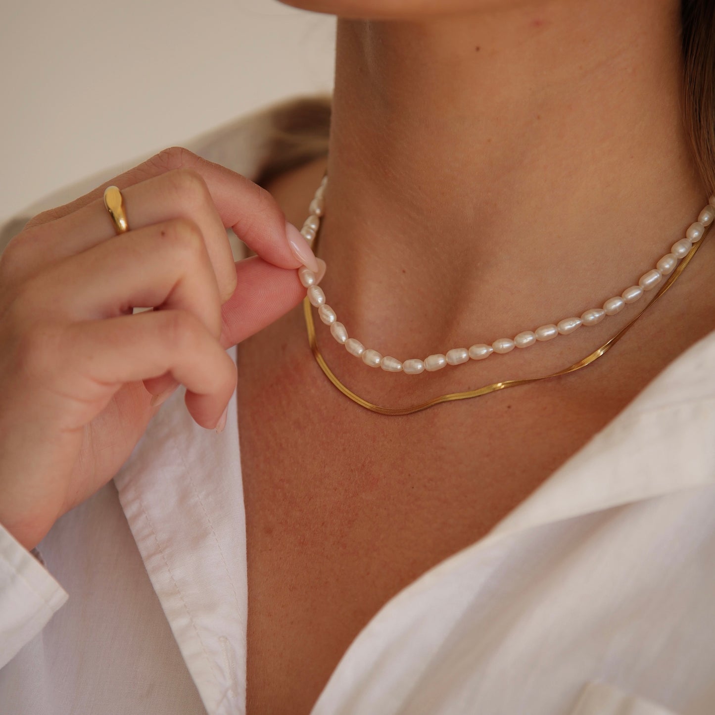 Sayla Waterpearl Necklace