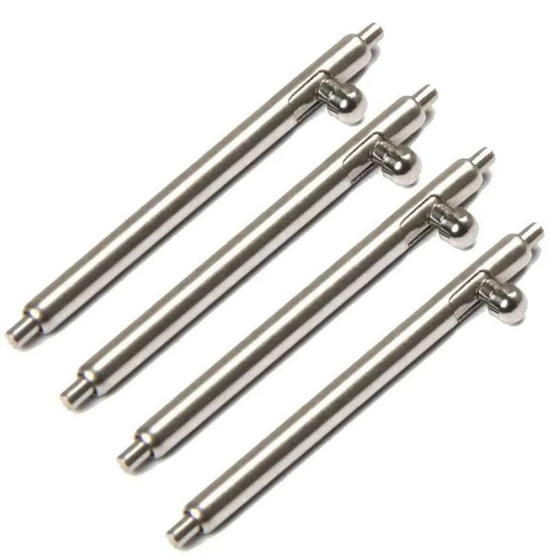 Replacement pins for quick release straps