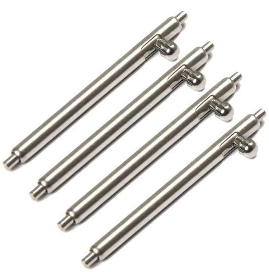 Replacement pins for quick release straps