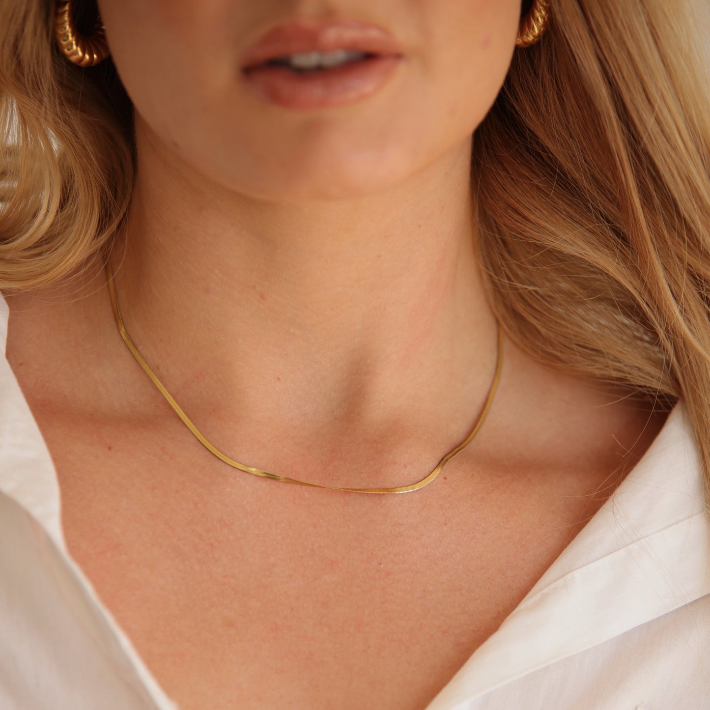 Skye Herringbone Necklace